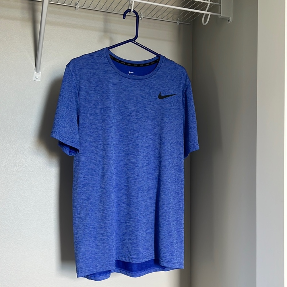 Men’s Blue Nike Dri-Fit Shirt
